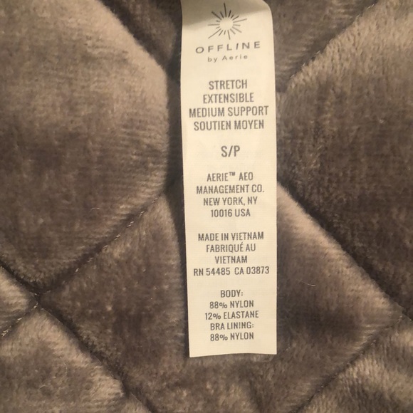 Aerie Offline camo strappy sports bra. Size small - Picture 4 of 6